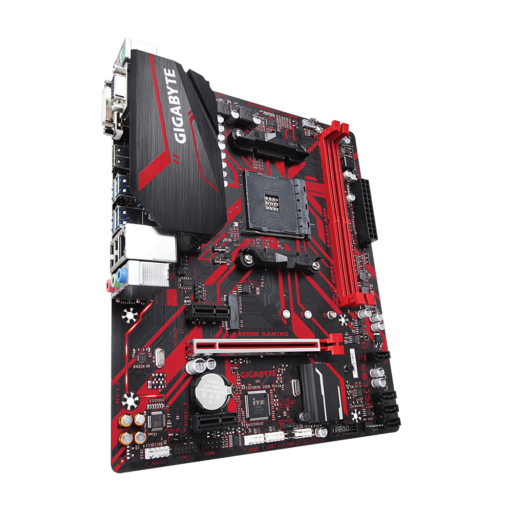 Gigabyte b450m gaming обзор